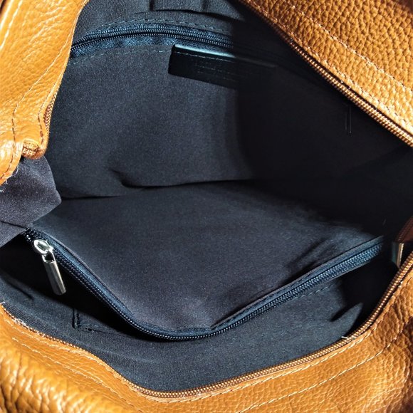 ✨ SOLD ✨ Gorgeous Markese Italian Leather Handle or Shoulder Bag NEW w/Tag! - Picture 12 of 16